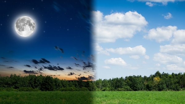 Осень дождь Радуга