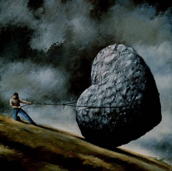 Девушка на скале