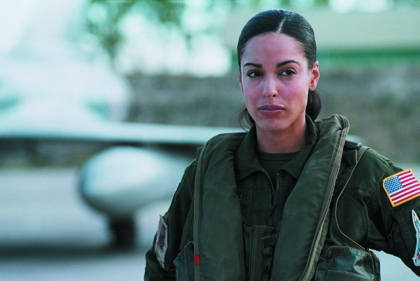 Небесный рыцарь с самолетом