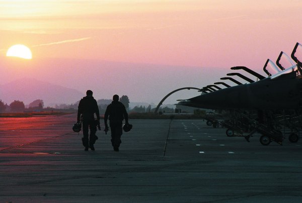 Самолёт миг-29 пилот