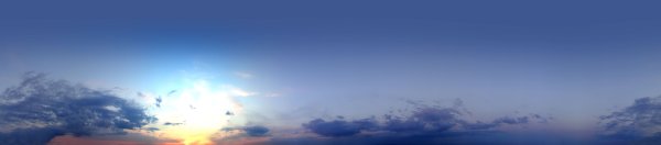 Красивые облака панорама