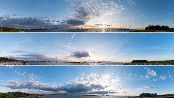 Небо облака панорама