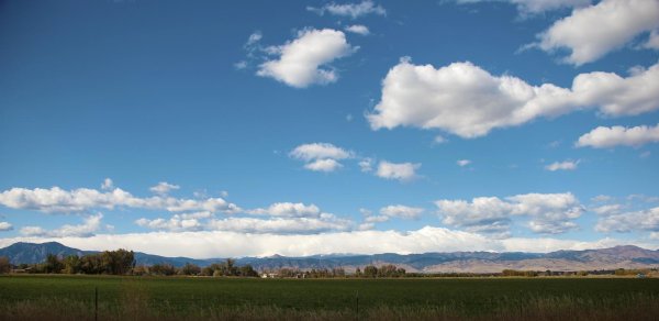 Солнечное небо панорама