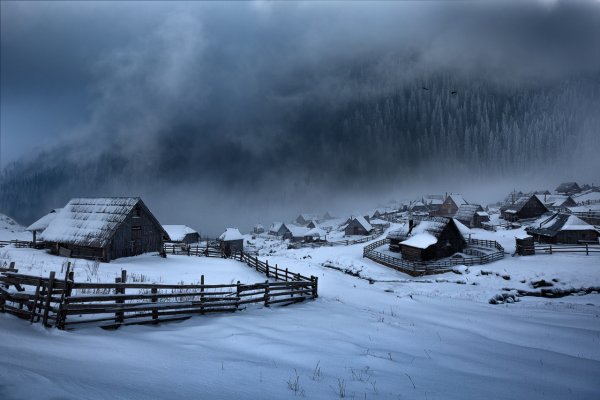 Шотландия зимой
