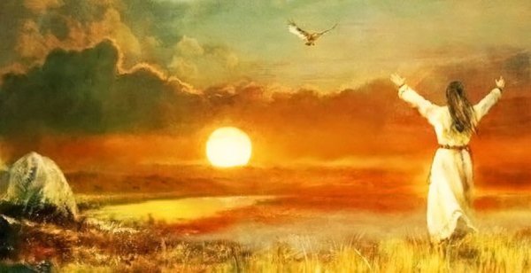 Поклонение Яриле-солнцу картины