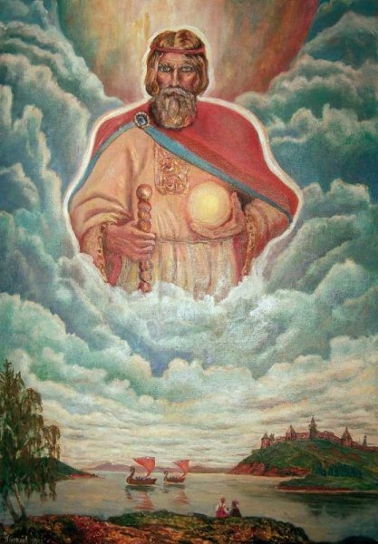 Славянские картины Андрея Шишкина Макошь