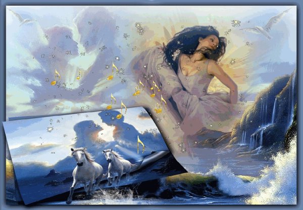 Девушка провожает самолет