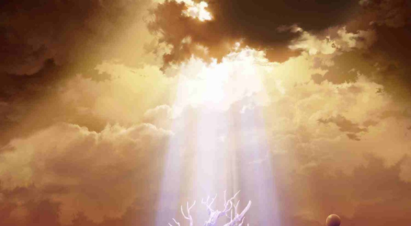 Девушка в облаках