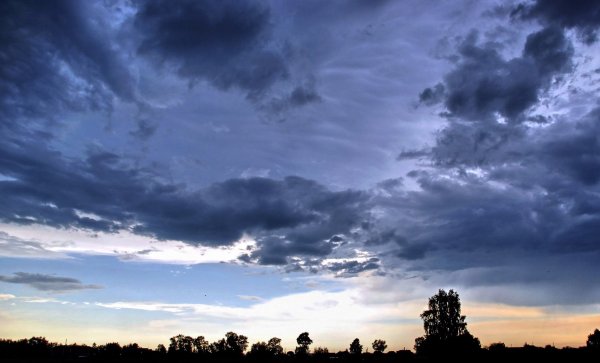 Цвет грозового неба