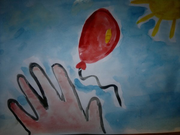 Виктор Драгунский красный шарик в синем небе