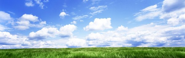 Длинная панорама небо