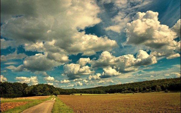 Небо с облаками