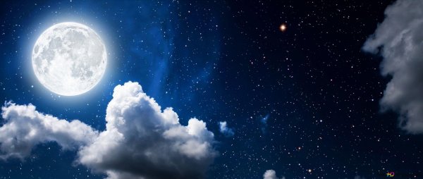 Сияние Луны