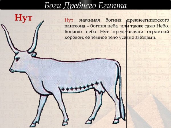 Боги Египта богиня неба нут