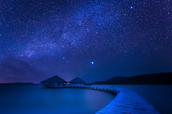 Красивые ночные пейзажи