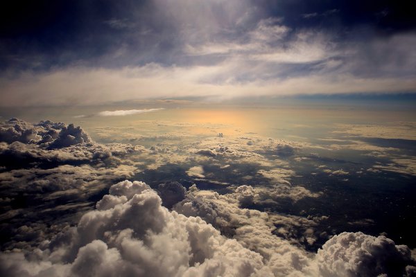 Небо облака атмосфера