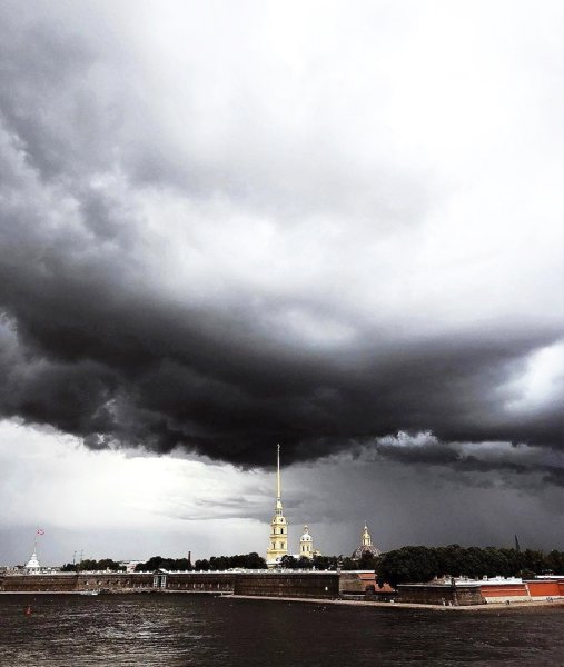 Питер дожди Петропавловская крепость