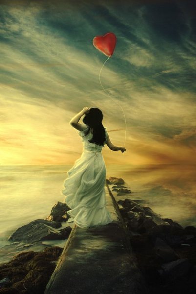 Воздушные шары в небе