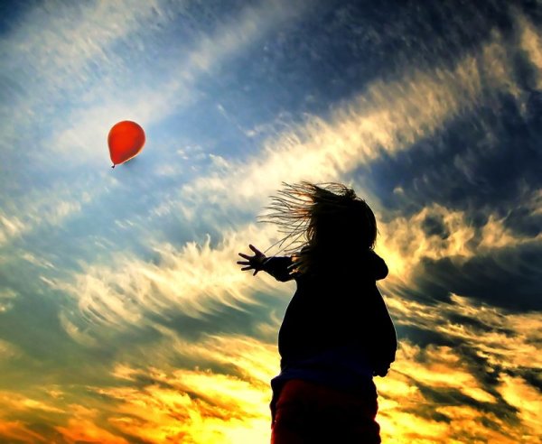 Отпускаю воздушный шар