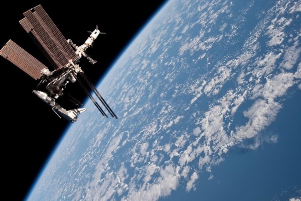 Орбита земли с МКС