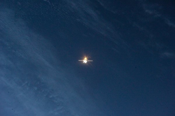 МКС В небе невооруженным глазом