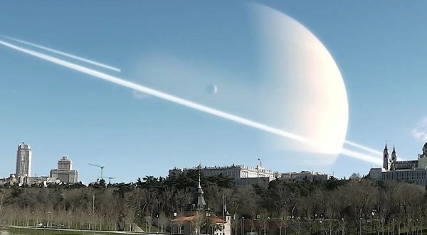 Спутник на орбите