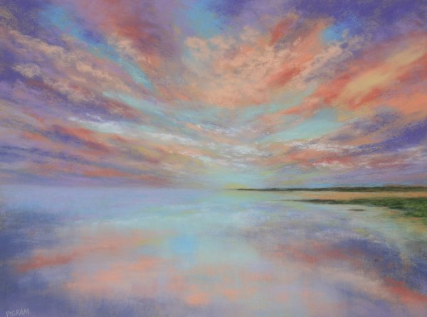 Облака пастелью