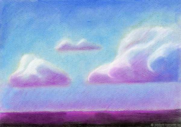 Тучи пастелью