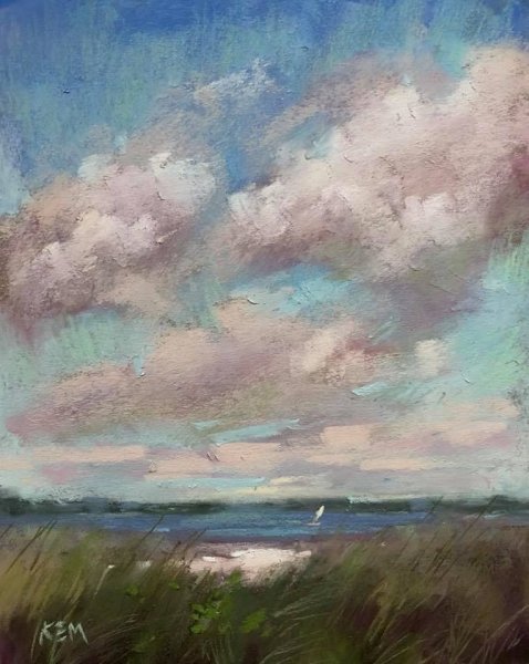 Закат маслом