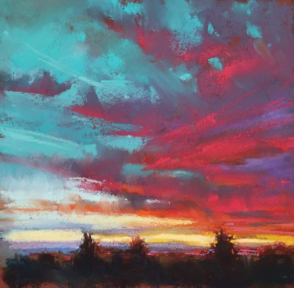 Рисование пастелью для детей