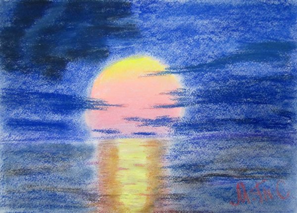 Художник Елена Орлова пастель