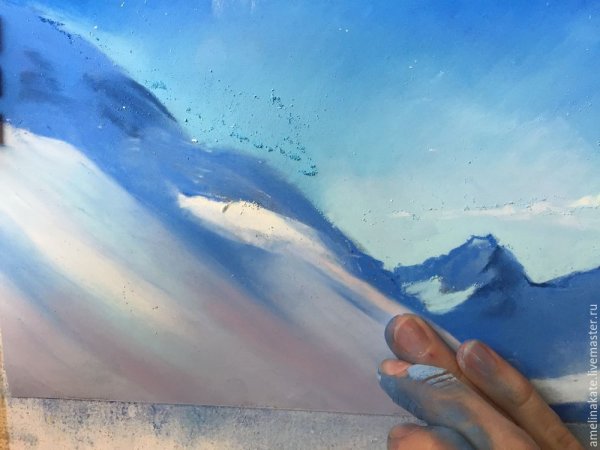 Небо акварель