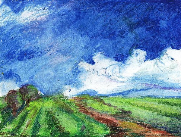 Картины в пастельных тонах