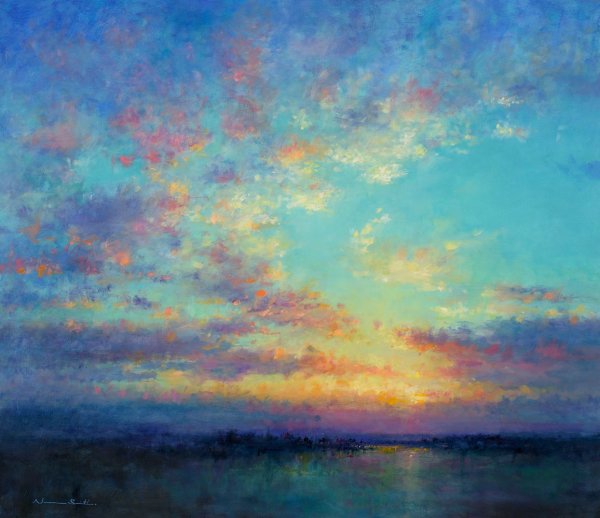 Картина закат