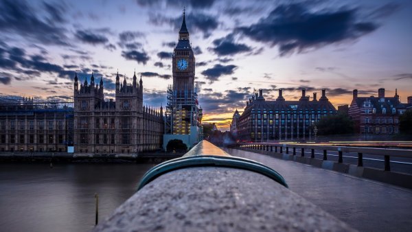 Город Лондон Биг Бен