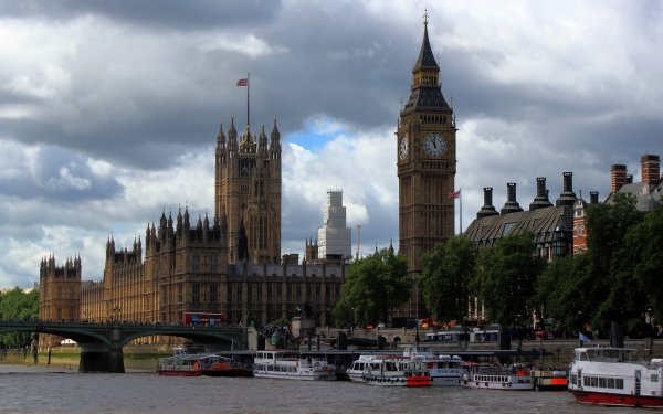 Башня Биг Бена Темза