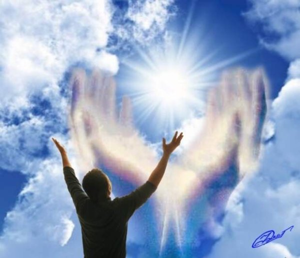 Девушка в облаках