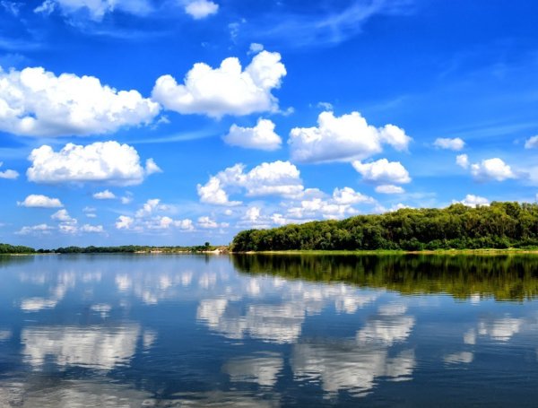 Река Волга в Екатериновке