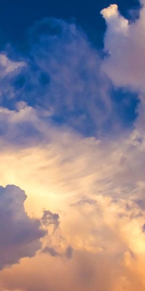 Небо солнце облака