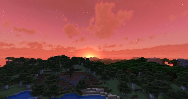 Небо из майна