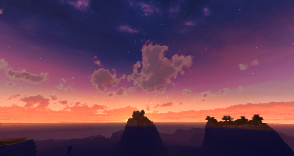 Небо в МАЙНКРАФТЕ