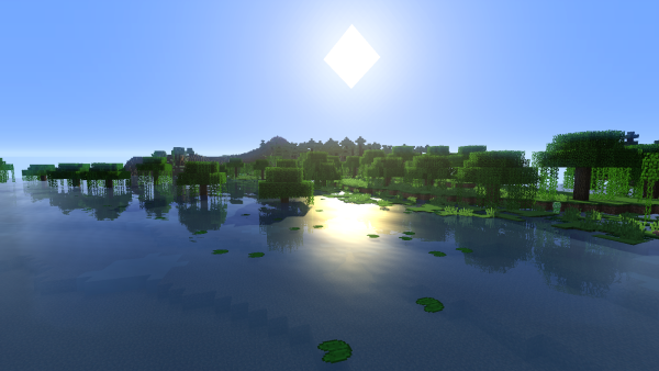 Звёздное небо в МАЙНКРАФТЕ