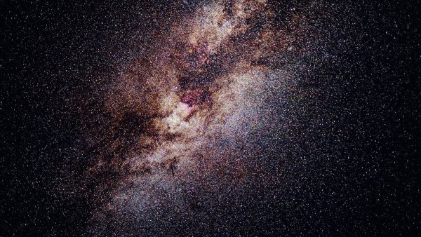 Вселенная 4k Галактика Млечный путь