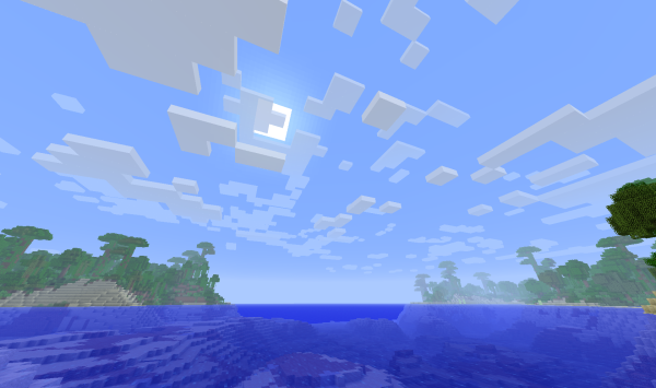 Небо с шейдерами