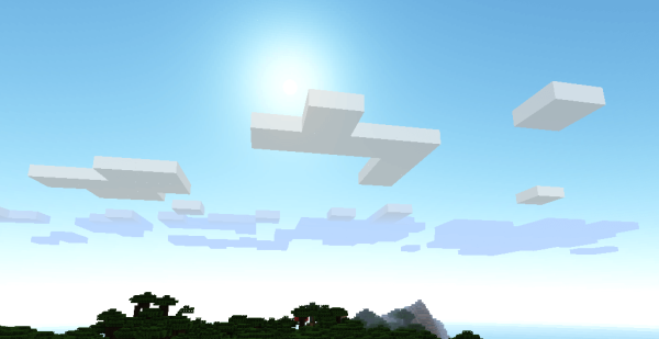Небо майнкрафт
