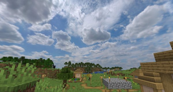 Небо в МАЙНКРАФТЕ