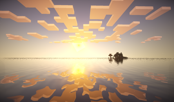 Небо майнкрафт