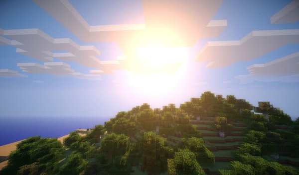 Небо в МАЙНКРАФТЕ