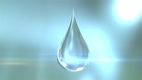 Падающие капли воды