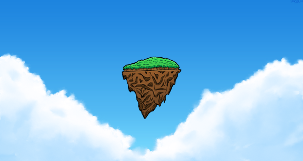 Небо из МАЙНКРАФТА С шейдерами